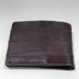 Len Sands of Hawaii Genuine Eelskin Bi-Fold Wallet