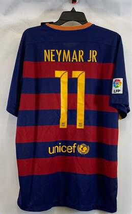 Nike Men's Multicolor Stripe #11 Neymar Jr Soccer Jersey- XL NWT alternative image
