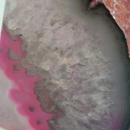3 3/4inch Pink Agate Geode 1.0LBS alternative image