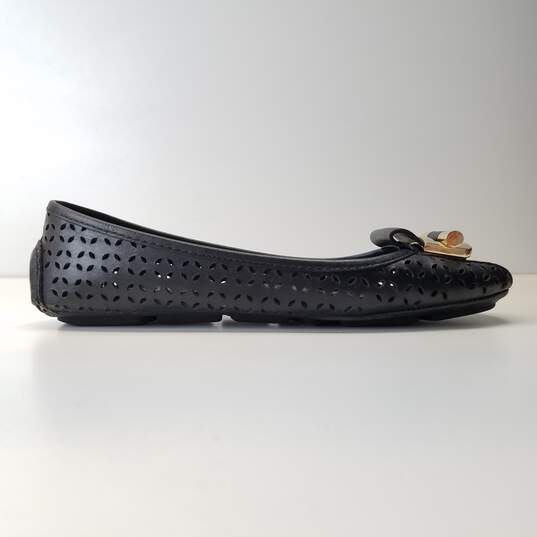 Michael Kors Gloria Black Leather Moccasin Loafers Flats Shoes Women's Size 5.5 M image number 2