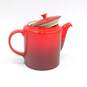 Le Creuset Grand Teapot Cherry Red Stoneware image number 3