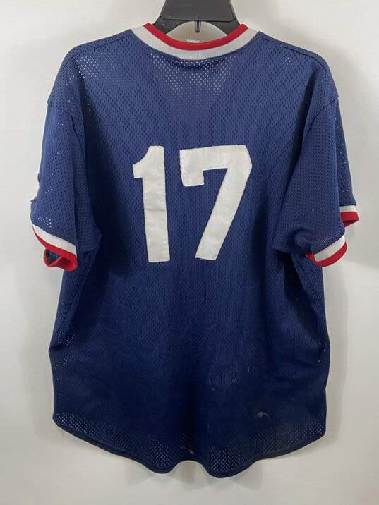 Diamond Collection Men Blue Boston Red Fox #17 Jersey XL image number 2