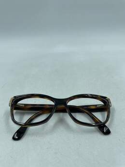 Jimmy Choo Tortoise Oval Eyeglasses Rx
