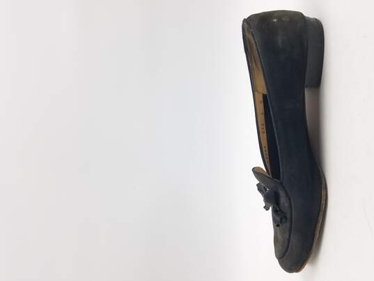 Salvatore Ferragamo Black Bow Loafers W 6B COA image number 2