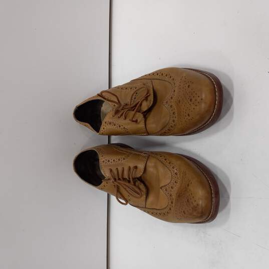 Rockport Brown Wingtip Oxford Shoes Men's Size 8 image number 1