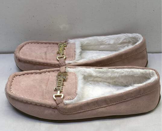 Juicy Couture Intoit Pink Moccasins Shoes Size 10 B image number 3