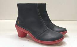 Art Alfama Leather Ankle Boots Black 7.5