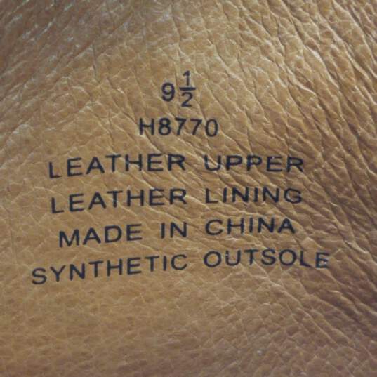 J. Crew Kenton Bluchers Black Leather Oxfords Men's Size 9.5 image number 8