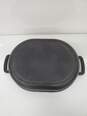 VTG 12 Lauffer Enameled Cast Iron Dutch Oven Robert Welch Made in England image number 4