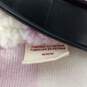 Levi's Women's Pink & White Check 1/2 Zip Pullover Fleece Jacket Size M image number 4