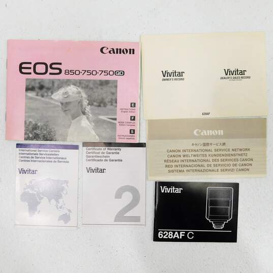Canon EOS 850 SLR 35mm Film Camera With 28-70mm Lens image number 9