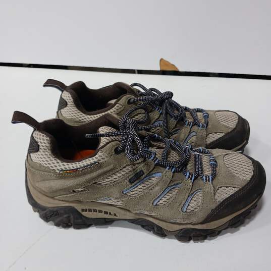 Women’s Merrell Moab 2 Waterproof Hiking Sneakers Sz 9 image number 4