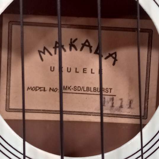 Makala Sky Blue Acoustic Ukulele image number 4