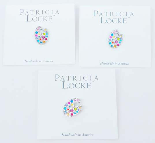 Patricia Locke Marwen Chicago 20th Anniversary Artist Palette Pin 29.1g image number 1