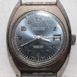 Vintage Waltham Electrodyne Swissonic Incabloc Watch Case For Repair
