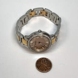 Designer Fossil Virginia ES-3405 Two-Tone Stainless Steel Analog Wristwatch alternative image