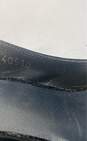 Stuart Weitzman Patent Leather Slingback Wedge Heels Black 10 image number 7