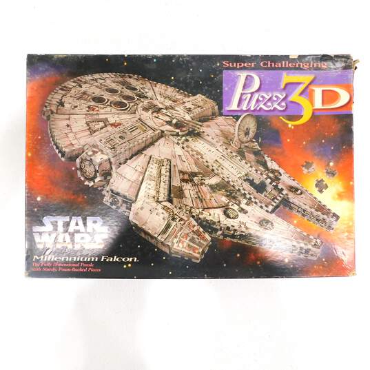 Star Wars Millennium Falcon Puzz 3D Super Challenging Puzzle IOB image number 5