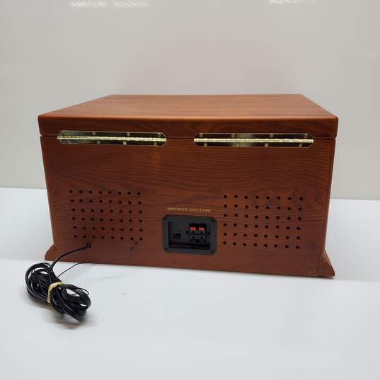 Crosley Turntable Cd Cassette Radio Model CR78CD (Untested) image number 2