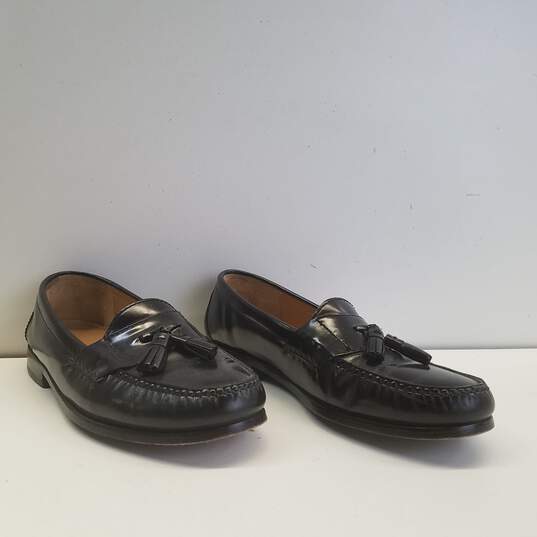 Cole Haan Black Leather Tassel Loafers Shoes Men's Size 11 D image number 3