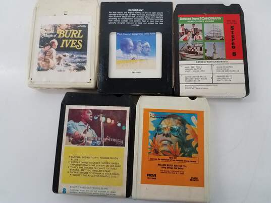 #2 15 VTG Mixed Lot of 8-Track Tapes Untested P/R image number 3