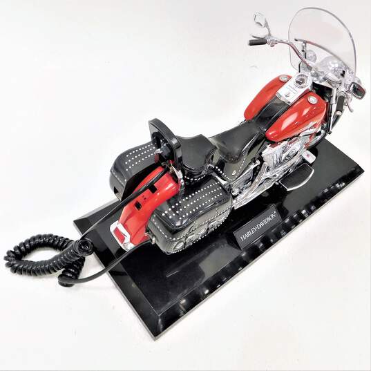 Telemania Brand Red Harley Davidson Corded Telephone (Parts and Repair) image number 3