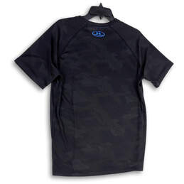 Mens Black Blue Crew Neck Short Sleeve Pullover Activewear T-Shirt Size M alternative image