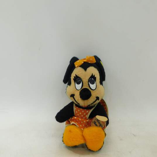 Vintage Walt Disney Mickey & Minnie Mouse Plush Toys w/ Tags image number 3