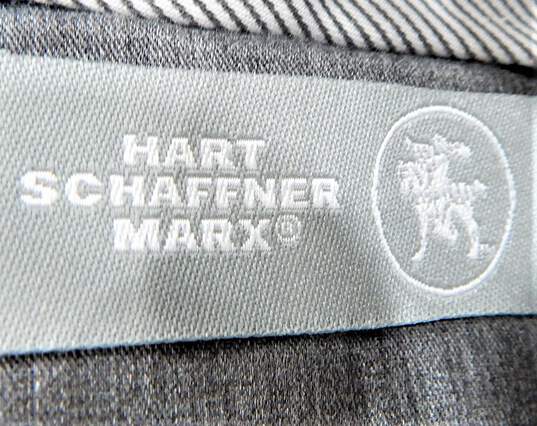 Hart Schaffner Marx Men's Dark Gray Size 34R Dress Pants image number 3