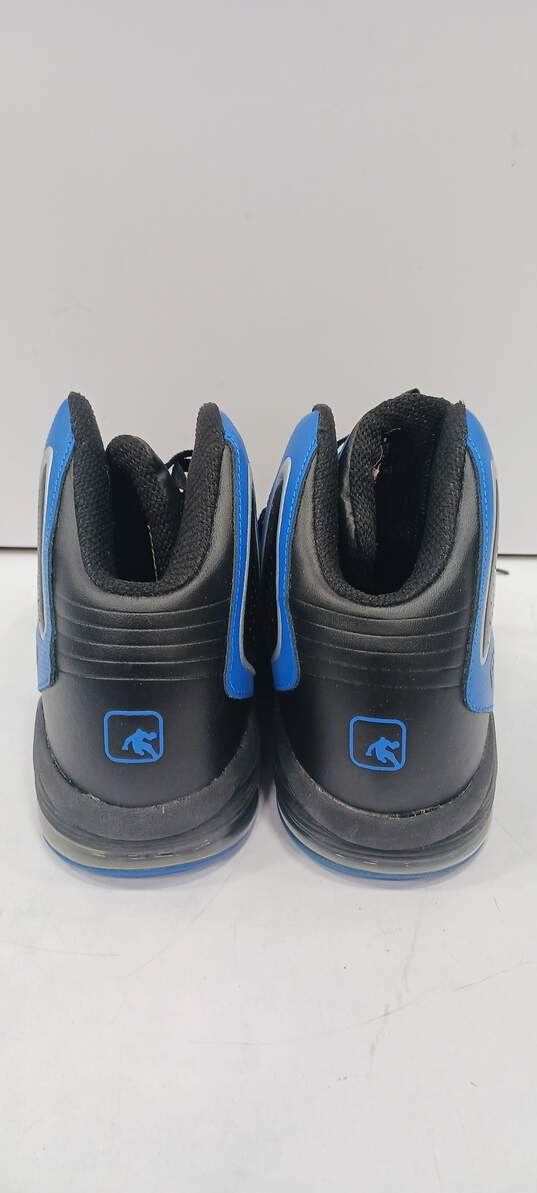AND1 Men's Black and Blue Basketball Sneakers Size 10.5 image number 4