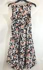 White House Black Market Floral Casual Dress - Size 6 image number 2
