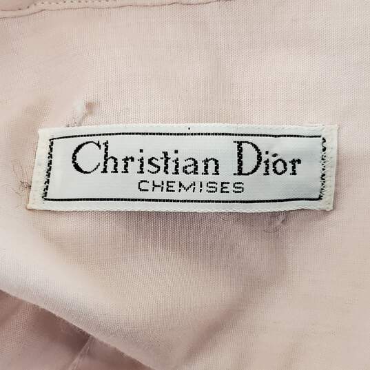 Christian Dior Chemises Men's Pink Button Down Shirt Size XL - AUTHENTICATED image number 3