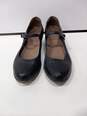 Dansko Blue Leather Mary Jane Wedge Shoes Women's Size 38/US Size 7 image number 1