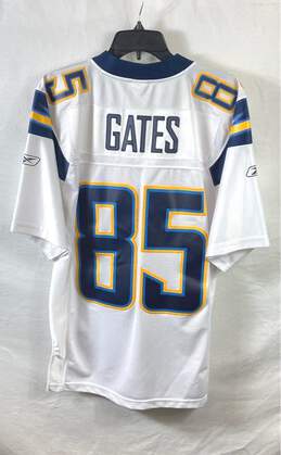 Reebok NFL Chargers Gates #85 White Jersey - Size Small alternative image