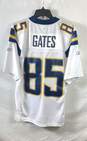 Reebok NFL Chargers Gates #85 White Jersey - Size Small image number 2
