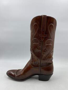 Authentic Lucchese Brown Western Boot M 9 alternative image