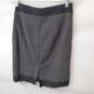 Wm The Limited Gray Black Green Striped Skirt Sz 4 Indonesia image number 2