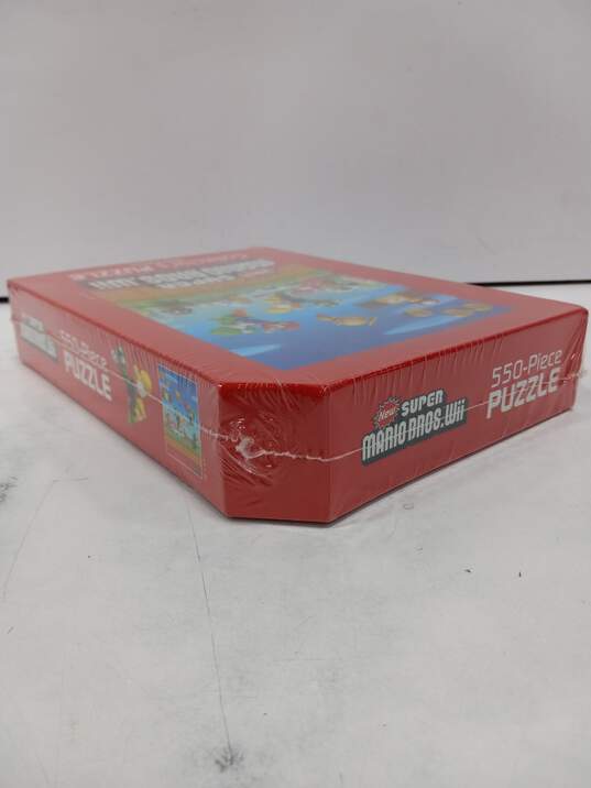 Super Mario Bros. Wii 550 Piece Collector's Puzzle NIB image number 4