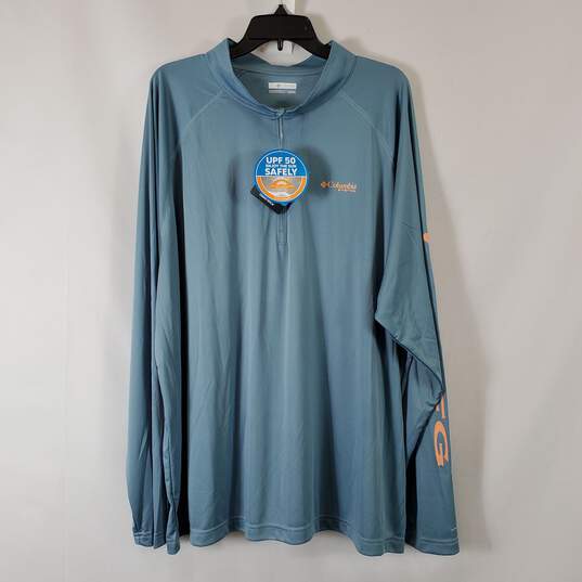 Columbia Men's Blue Long Sleeve SZ 3X NWT image number 1