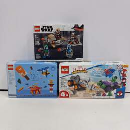 LEGO Complete Sets Assorted 3pc Bundle
