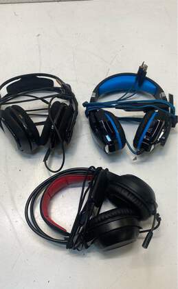 Assorted Gaming Headset Bundle Lot of 3