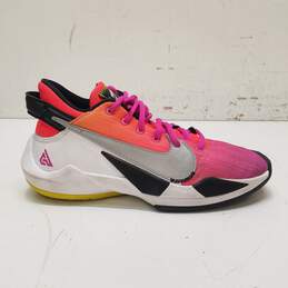 Nike Zoom Freak 2 Gradient Fade (GS) Athletic Shoes Bright Crimson Fire Pink CT4592-600 Size 5Y Women's Size 6.5
