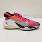 Nike Zoom Freak 2 Gradient Fade (GS) Athletic Shoes Bright Crimson Fire Pink CT4592-600 Size 5Y Women's Size 6.5 image number 1