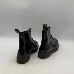 NIB Dr. Martens Mens 10072 Black Leather Round Toe Lace Up Combat Boots Size 12 alternative image