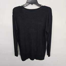 BP Black V Neck Sweater alternative image