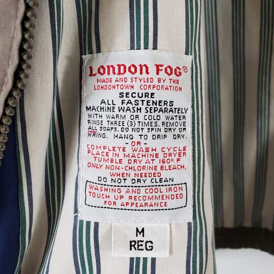 London Fog Men's Gray Jacket SZ M image number 7