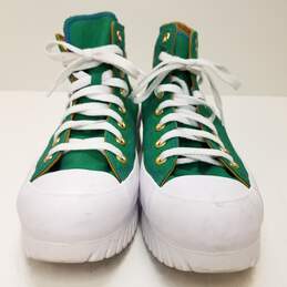 Converse Chuck Taylor Men Green Hi-Top Sneakers sz 8.5 alternative image