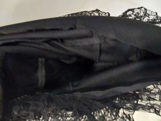 B. Darlin Juniors' Black Lace Dress Size 11/12 image number 6
