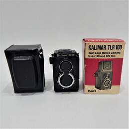 Vintage Kalimar TLR 100 Twin Lens Reflex Camera w/ Case and Original Box