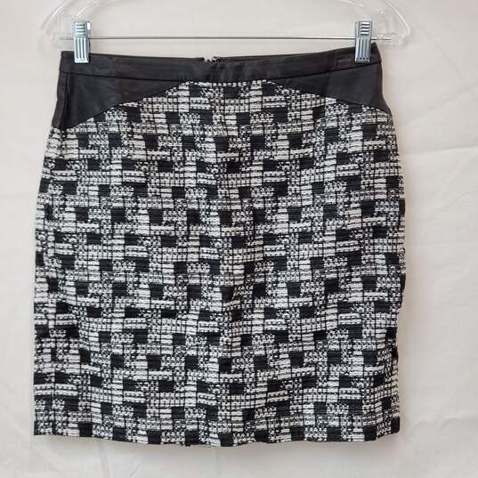 Ann Taylor Loft Tweed Mini Pencil Skirt Size 0 image number 1
